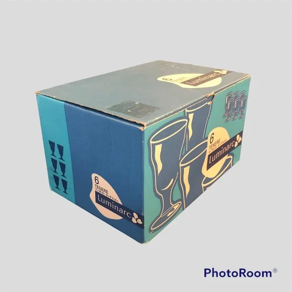 💠 Retro Glass Goblets *RARE* (2of2 sets) - Picture 4 of 4